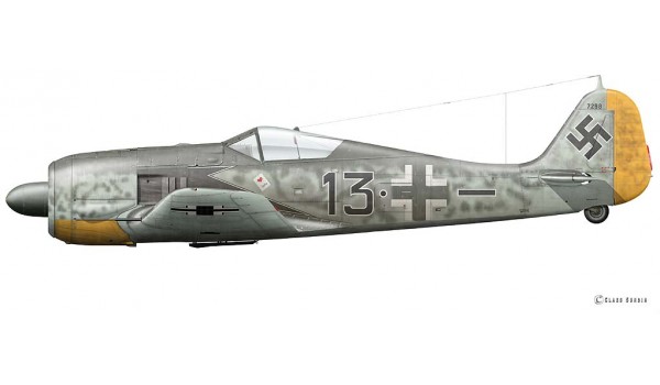 Focke Wulf Fw 190 A-5, Josef priller, May 16, 1943